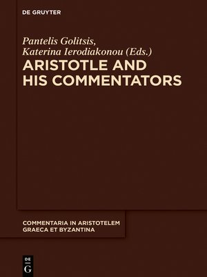 cover image of Aristotle and His Commentators